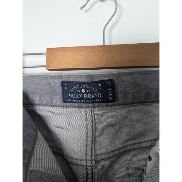 Lucky Brand Men's 121 Heritage Slim Denim Jeans Perth Gray 36x32 Distressed - Picture 11 of 13